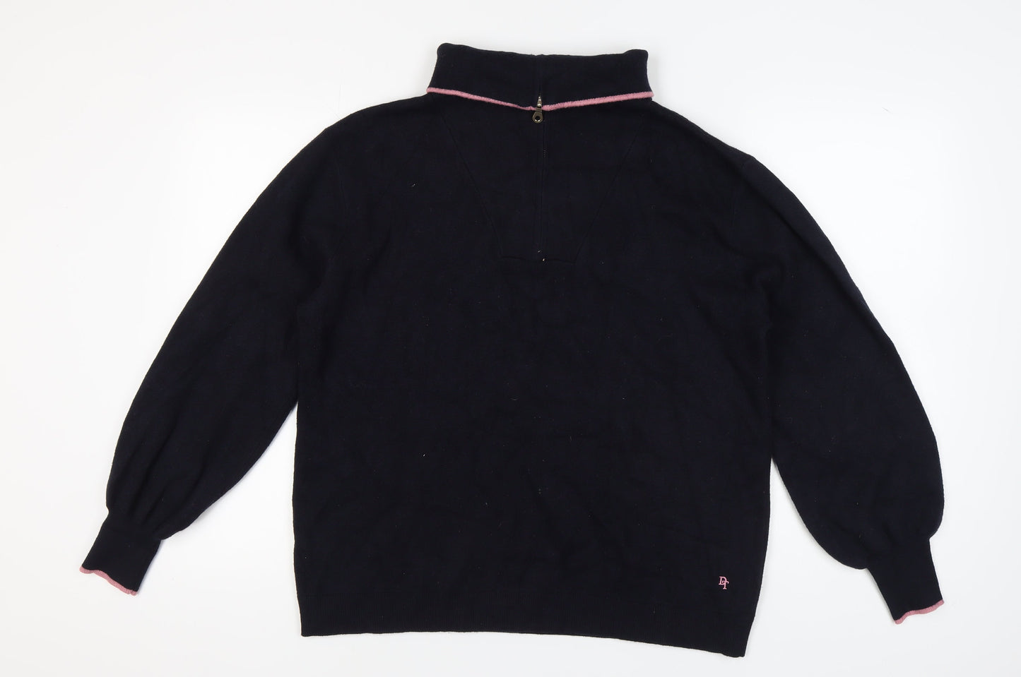 Next Women's Black 16 High Neck Long Sleeve Jumper