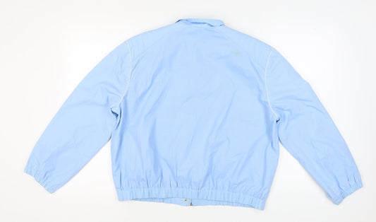 Canda Women's Blue Relaxed Cotton Jacket Size 18