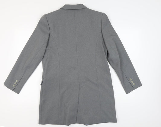 BEST de la Redoute Grey Blazer Women Size 16 Business