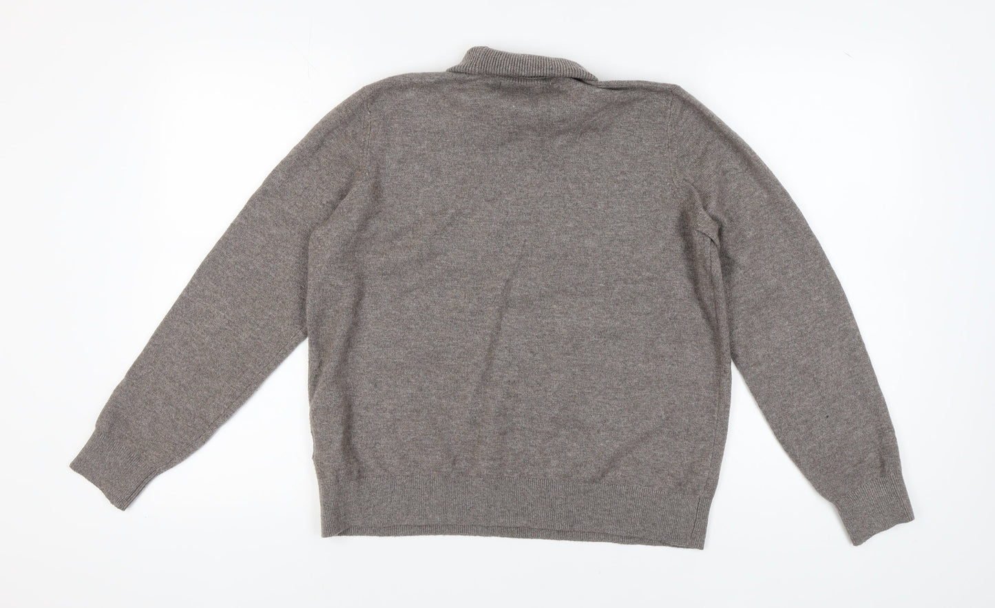 Marks and Spencer Women's Medium Grey Roll Neck Jumper
