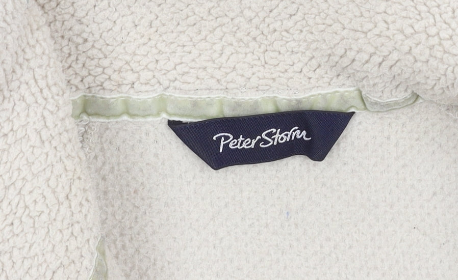 Peter Storm Women's Ivory Fleece Sweatshirt Size 12