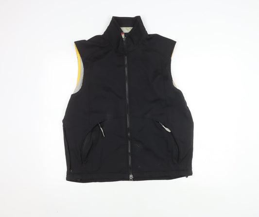 GAP Men's Medium Black Polyester Waistcoat