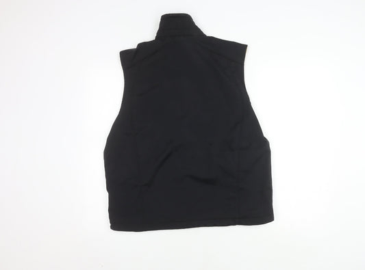 GAP Men's Medium Black Polyester Waistcoat