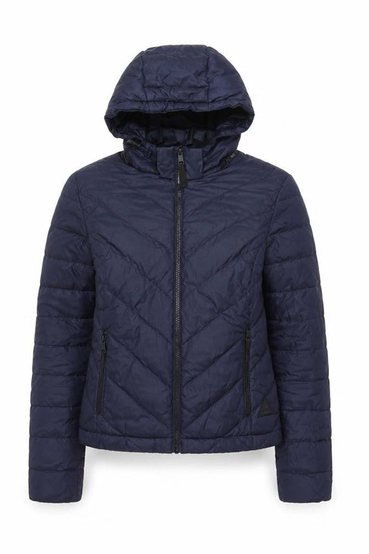 Womens UK Size 10 Regular Jack Wills Blue Polyamide Jacket