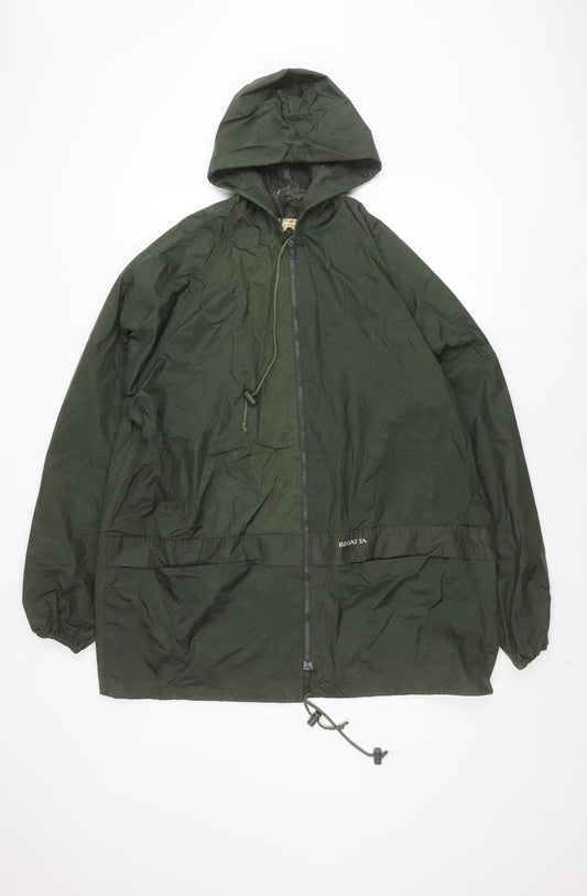 Regatta Men’s Green XL Hooded Windbreaker