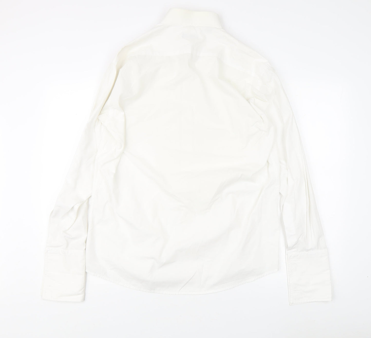 Pierre Cardin Men's White Formal Dress Shirt 15.5