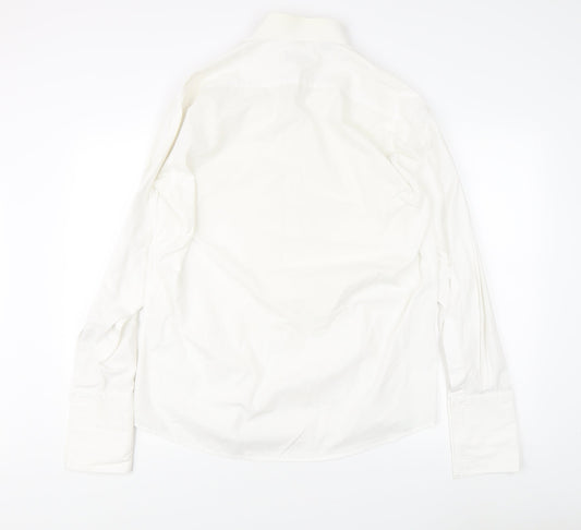 Pierre Cardin Men's White Formal Dress Shirt 15.5