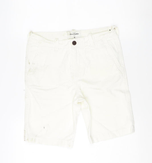 Abercrombie White Teen Shorts, Size 16