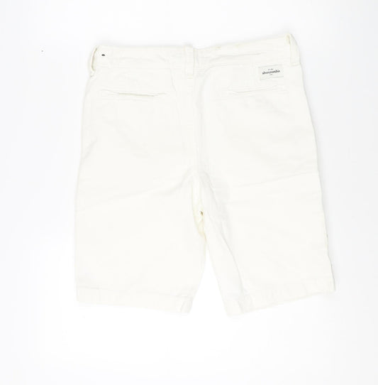Abercrombie White Teen Shorts, Size 16