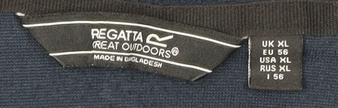 Regatta Men's Blue XL Fleece Pullover Sweatshirt