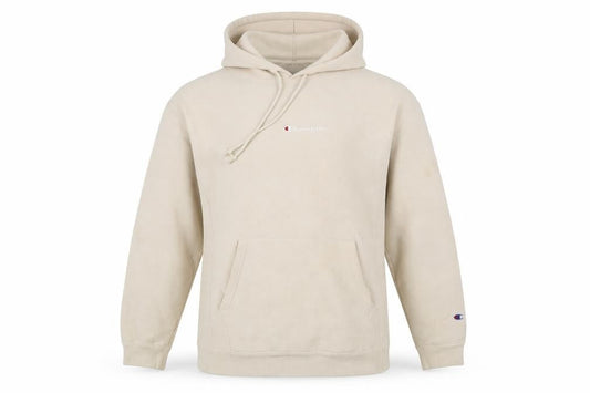 Mens UK M Regular Champion Beige Pullover Hoodie