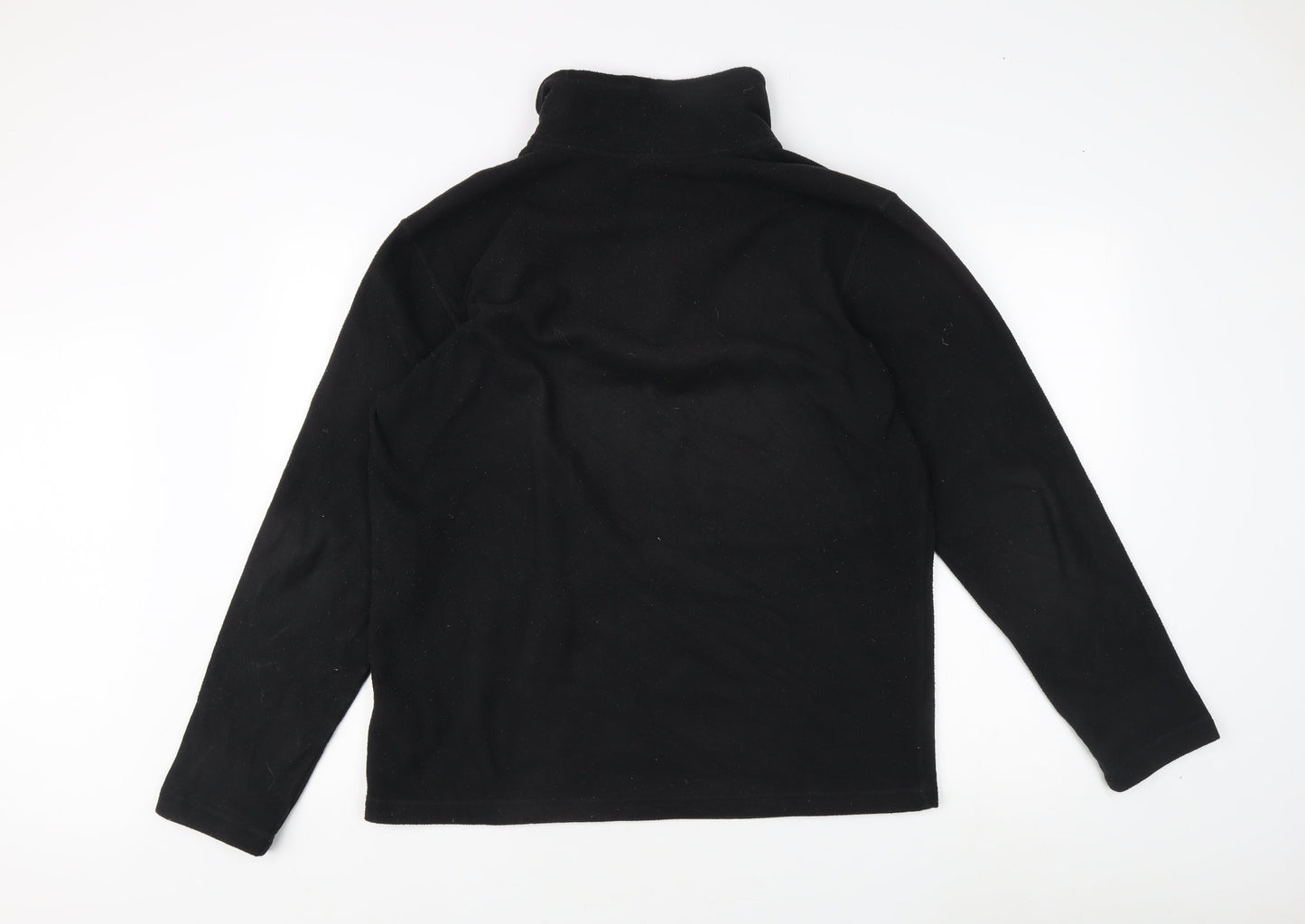 The North Face Men's Black 1/4 Zip Fleece Sweatshirt Size L