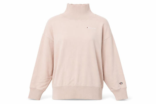 Womens UK XS Regular Champion Beige Pullover Sweatshirt