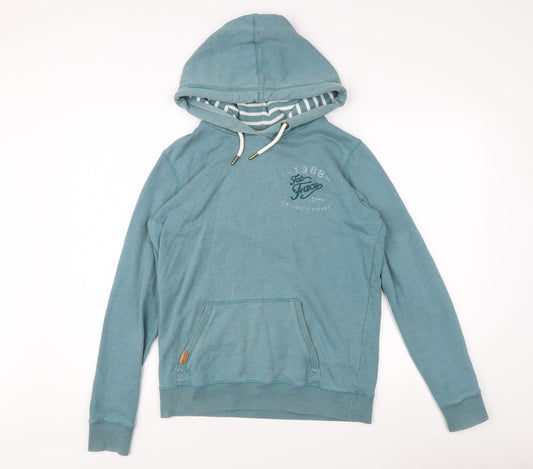 FatFace Women's Blue Pullover Hoodie Size 8