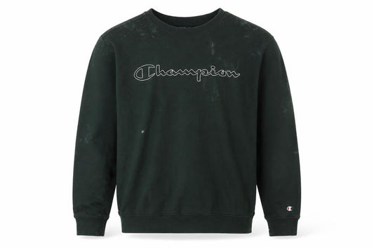 Mens UK M Regular Champion Green Pullover Sweatshirt