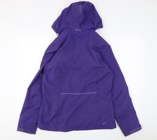Regatta Women's Purple Rain Coat Jacket Size 10