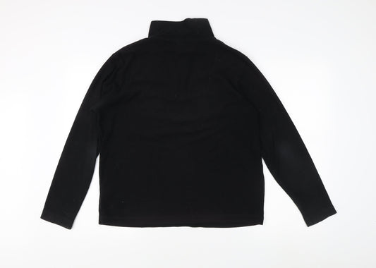 Gelert Men's Black Fleece Pullover Sweatshirt Size S