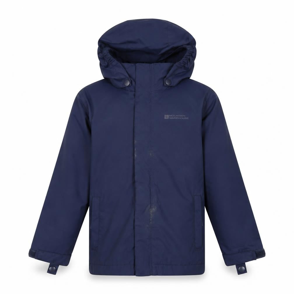 Mountain Warehouse Boys Blue Waterproof Jacket 3-4 Years
