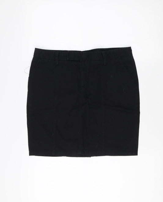 Calvin Klein Jeans Women's Black Pencil Skirt Size 12