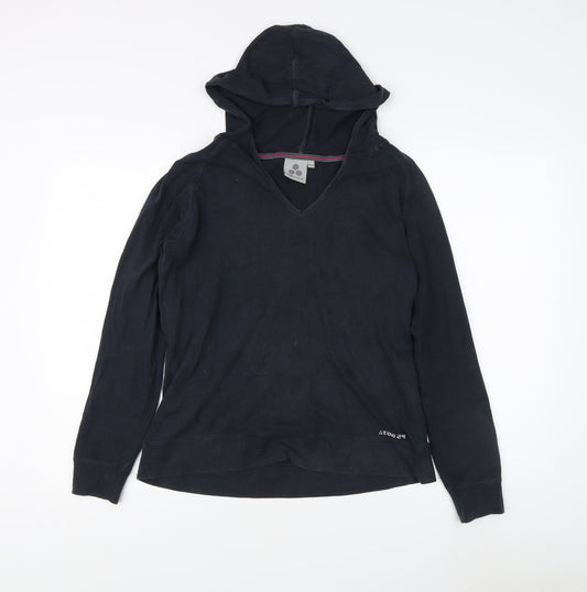 Womens UK 12 Regular Tog 24 Black Hoodie Hoodie