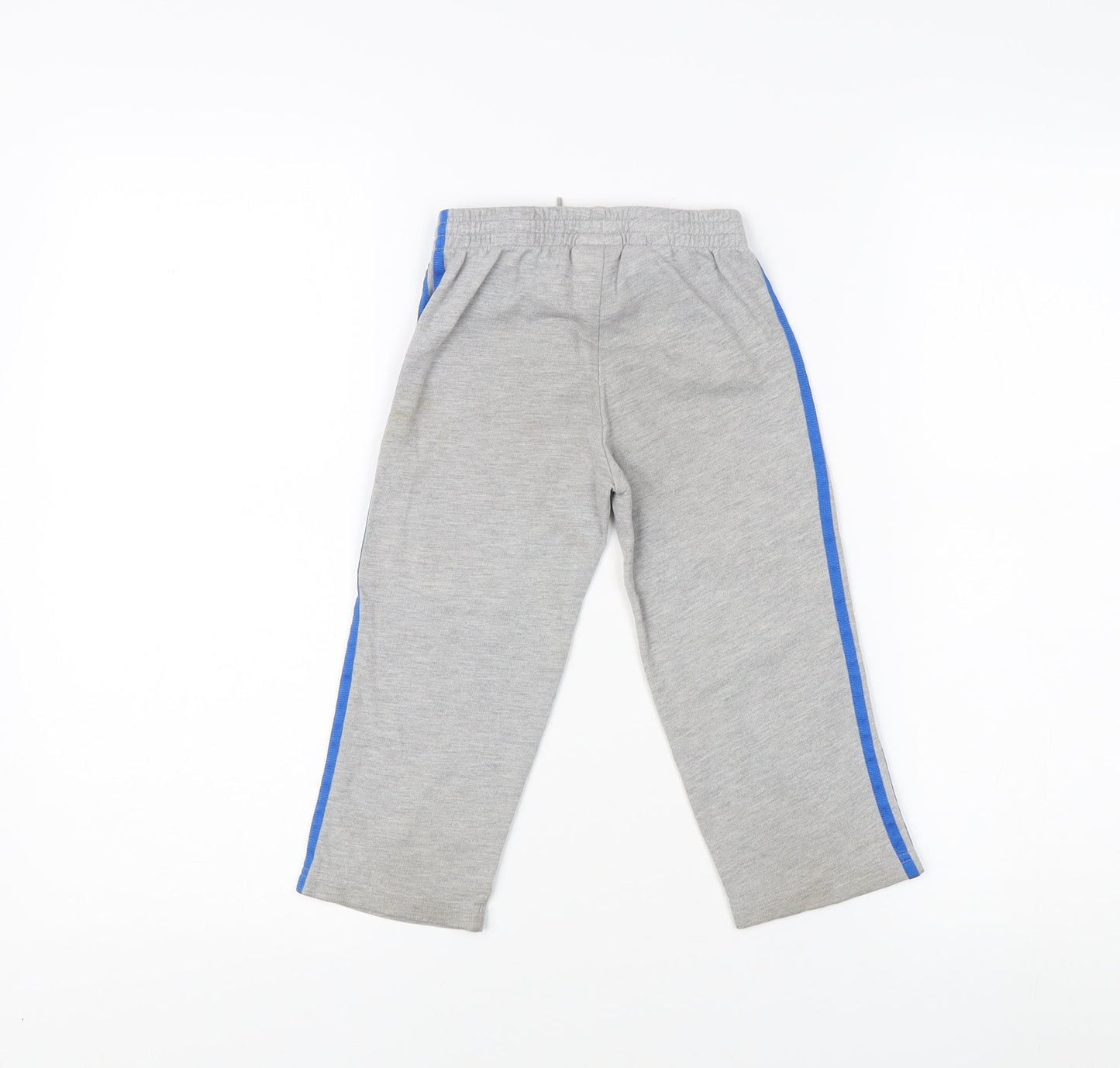 Adidas Boys Grey Joggers, 2 Years, Elastic Waist