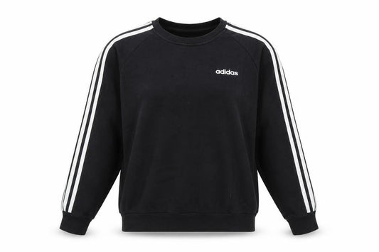 Womens UK XS Regular adidas Black Pullover Sweatshirt