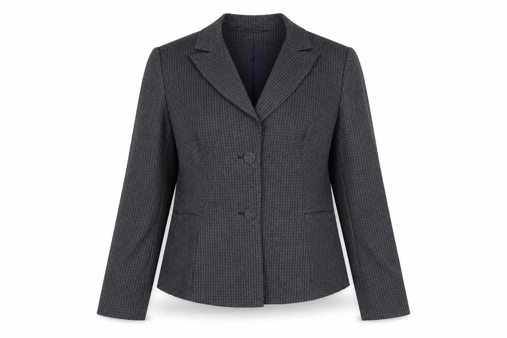 Jasper Conran Women’s Grey Pinstripe Blazer Size 12