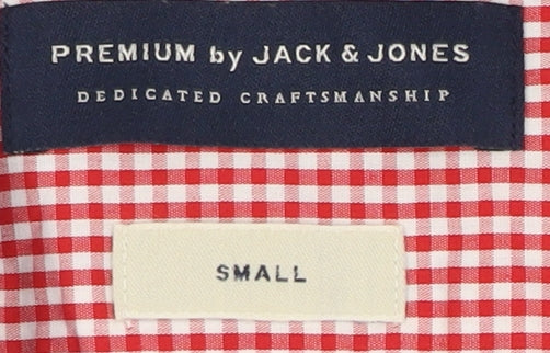 Jack & Jones Men's Blue Striped Dress Shirt S