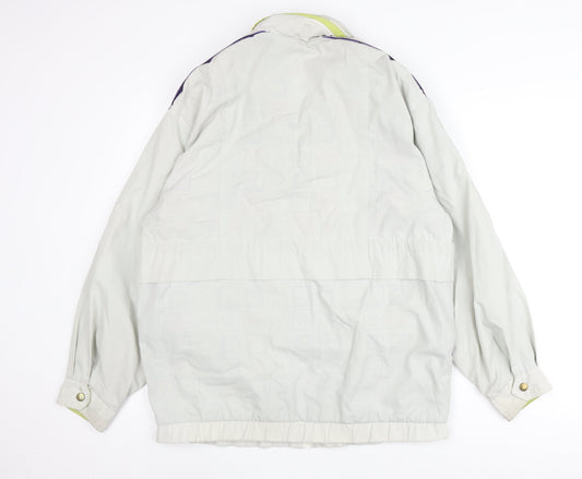 Nuage Women's White Rain Coat Jacket Size 12