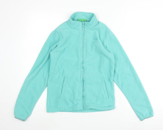 Mountain Warehouse Girls' Green Fleece Jacket 11-12 Years