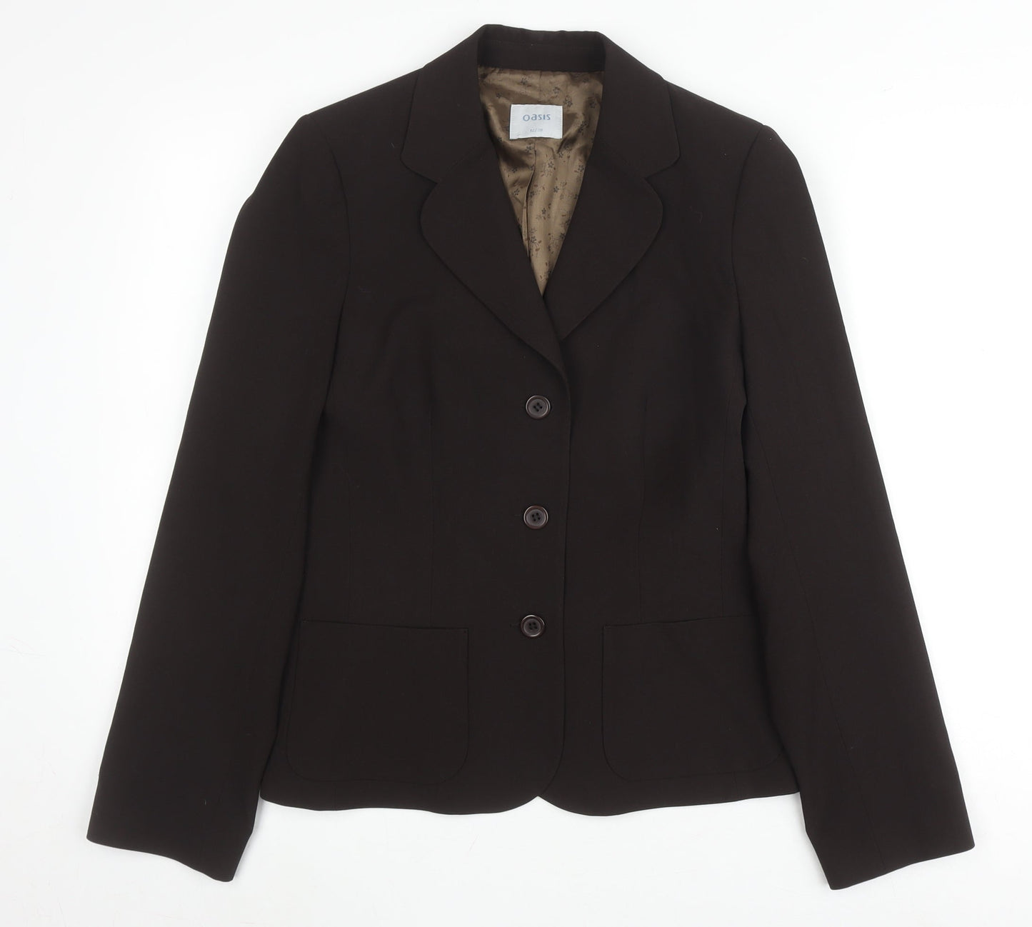 Oasis Women's Black Suit Jacket, Size 12, Business Wear