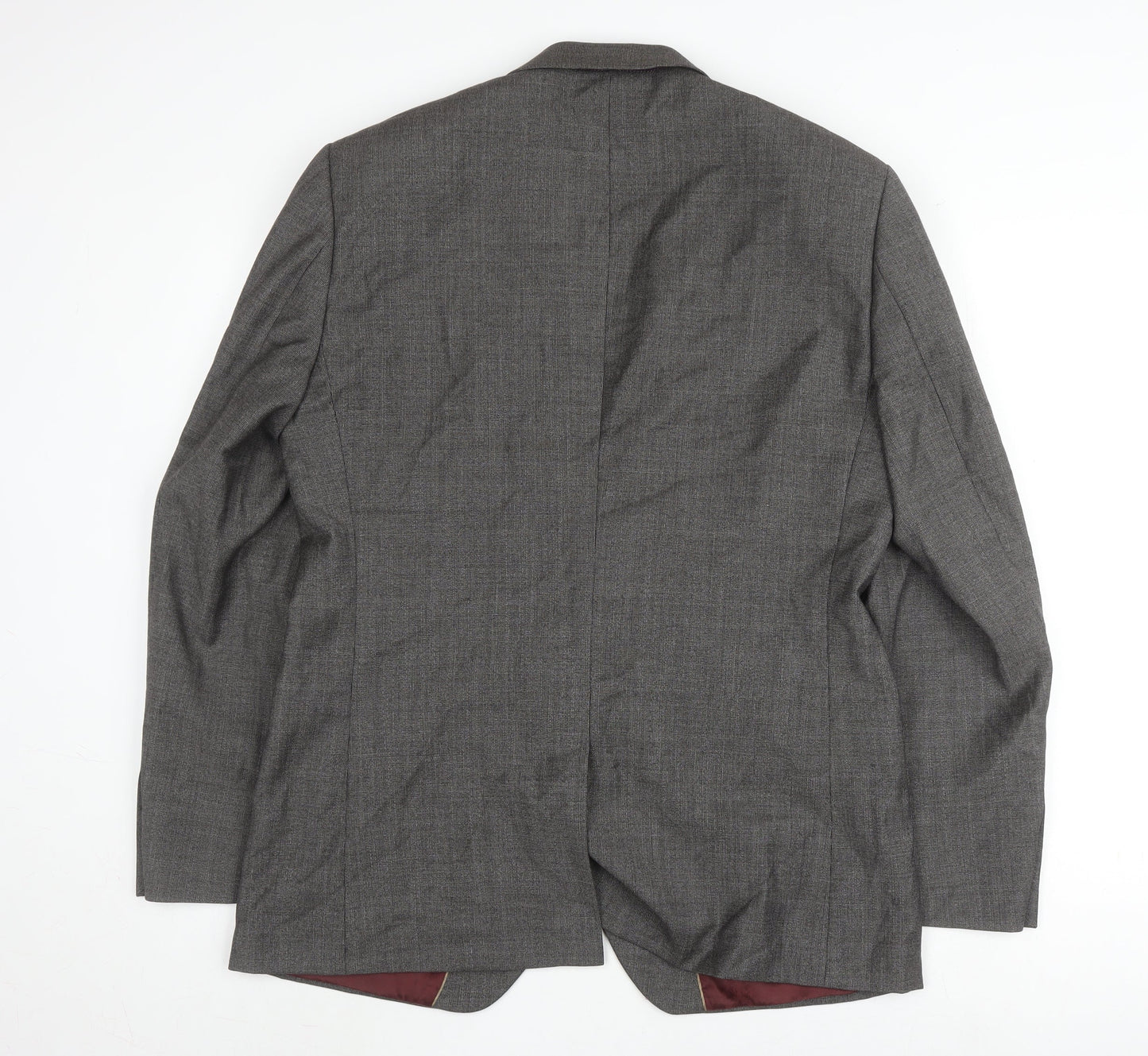 Next Men's Grey Wool Blazer Jacket 40R