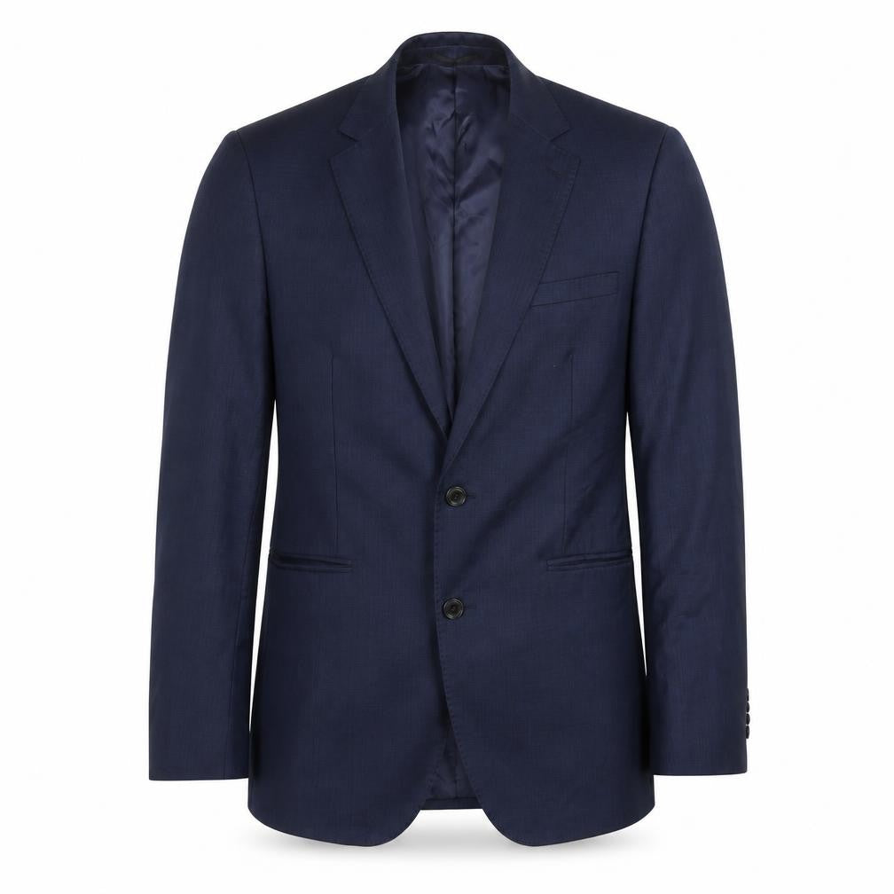 Mens 43 Chest Regular T.M.Lewin Blue Two-Button Blazer