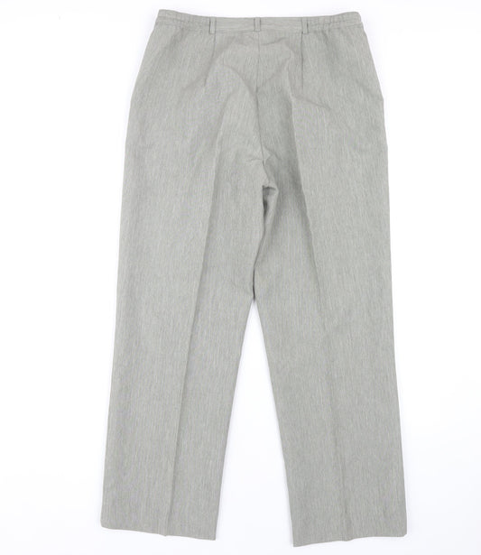 Debenhams Women's Grey Dress Pants, Size 12, Classic Fit