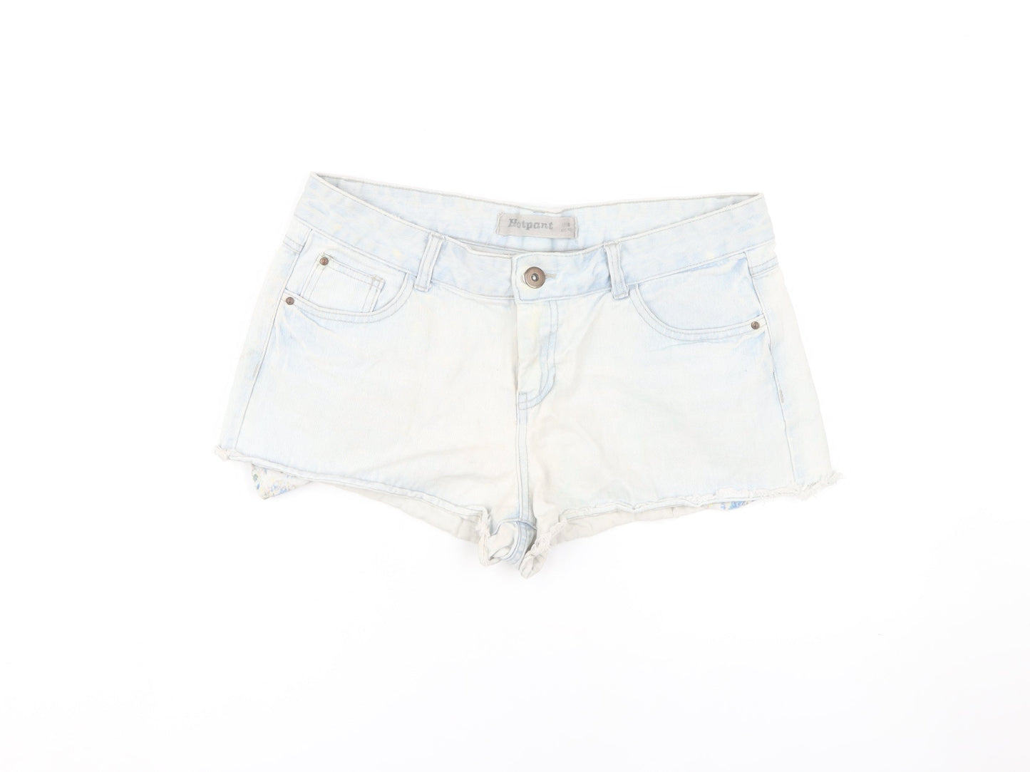 New Look Women's White Hot Pants Size 14