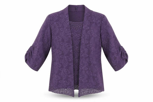 Womens UK Size S anna rose Purple Polyester Blend Blouse