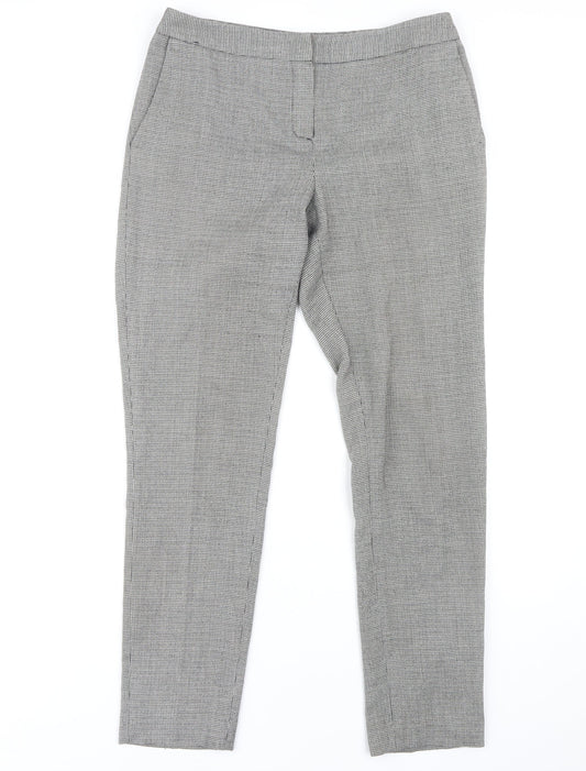 Next Women’s Grey Skinny Trousers UK 8, Polyester Blend
