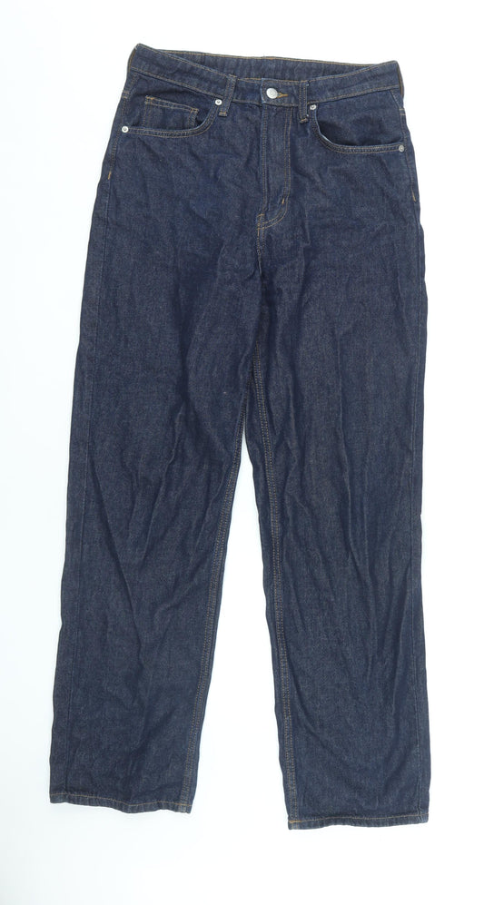 H&M Women's Blue Straight Jeans Size 12