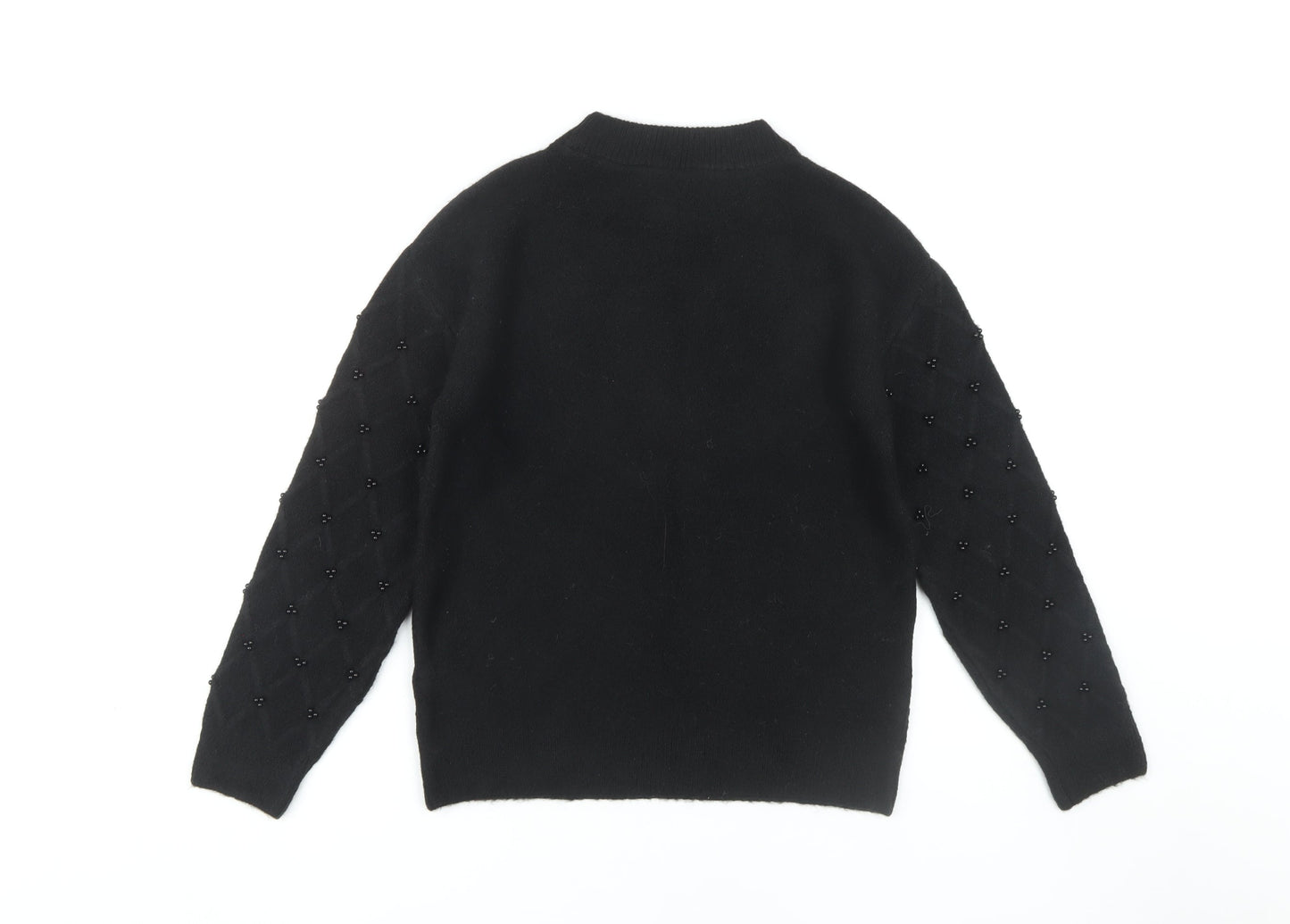 Marks and Spencer Women's Black XS Beaded Jumper