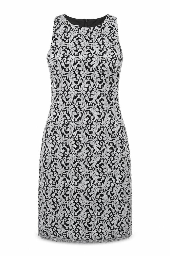 New Look Women’s Black Lace Sleeveless Dress UK 12