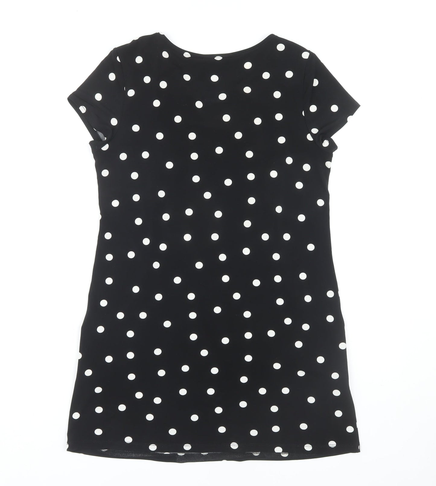 Wallis Black Polka Dot Shift Dress Women S