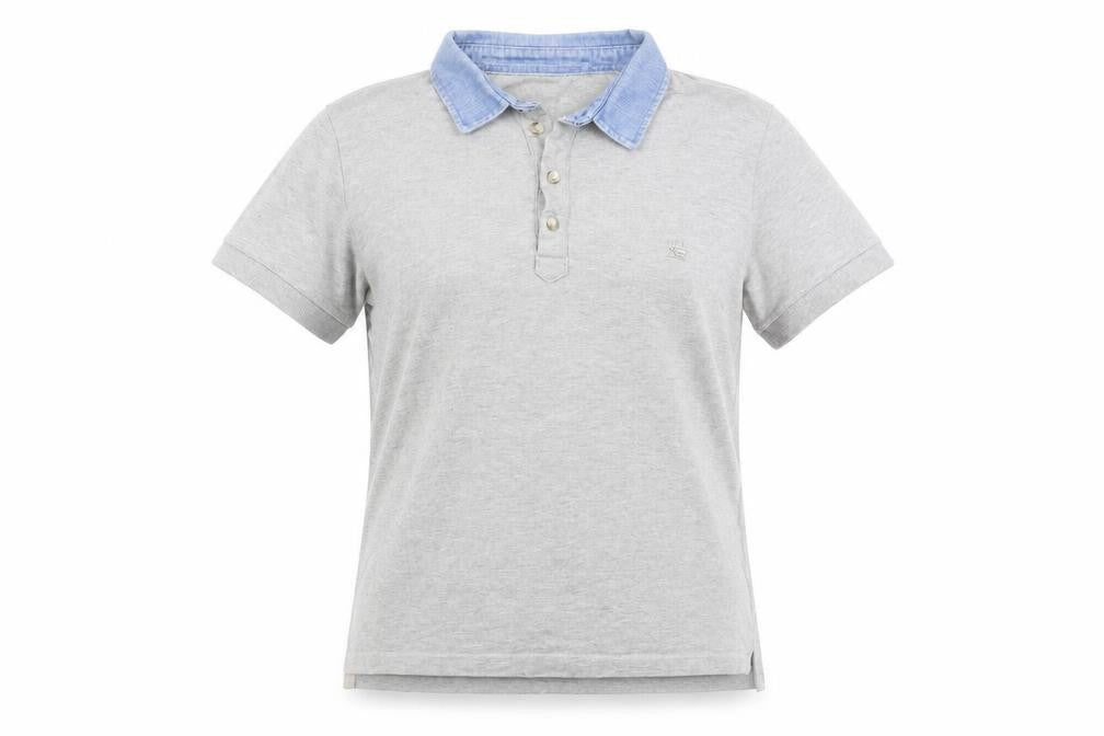 Unisex Adultss UK Size M Diesel Grey Cotton Polo