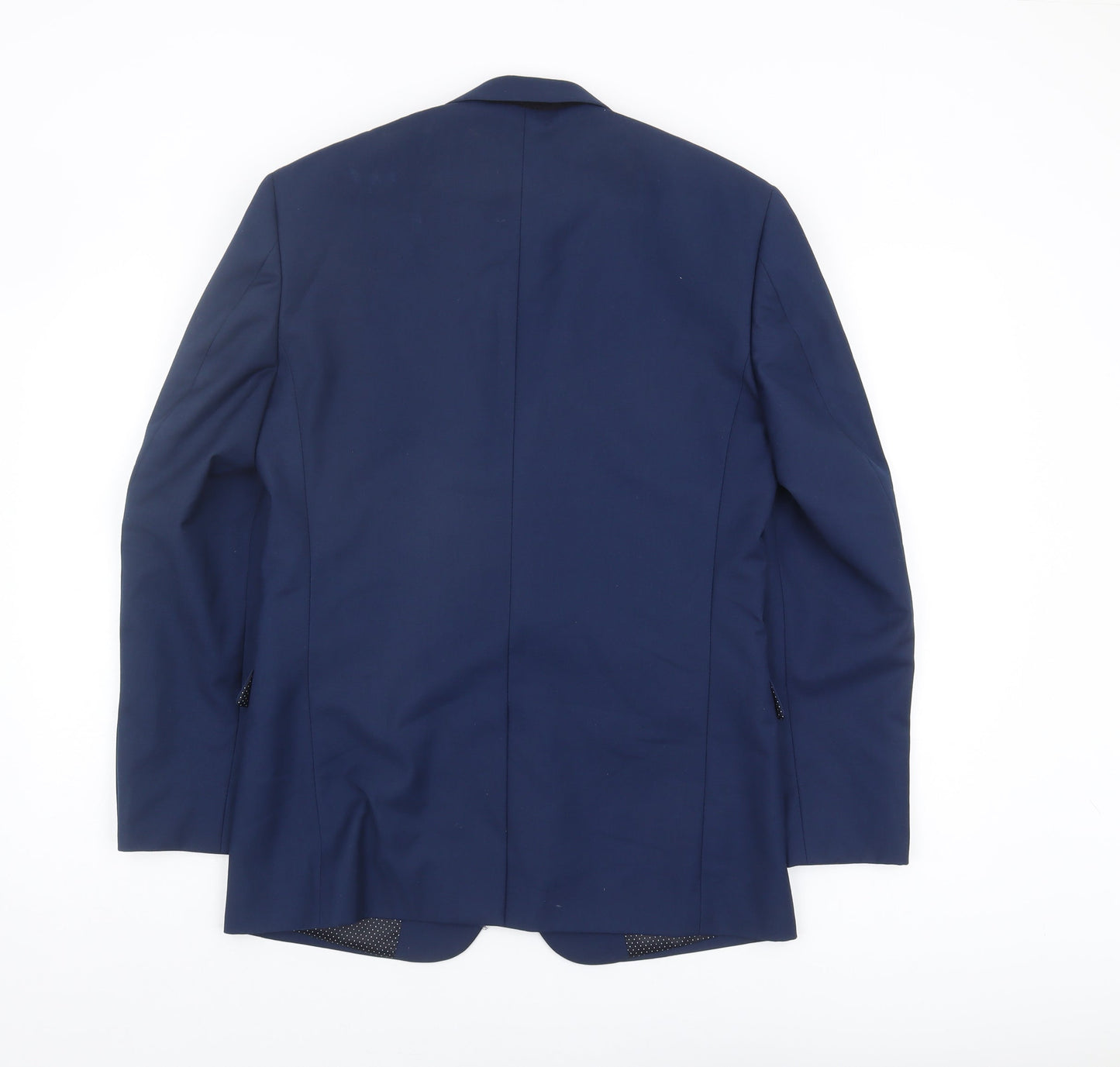 Skopes Men's Blue Suit Jacket, Size 34R Formal Notch Lapel