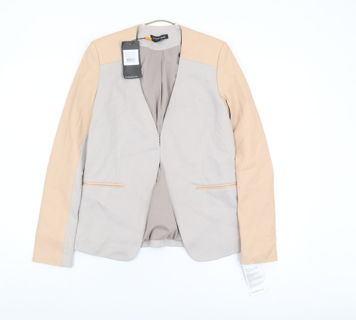 Isabella Oliver Women's Beige Blazer Size 0 NWT