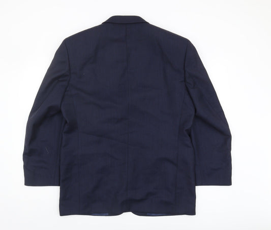 Austin Reed Men's Blue Wool Suit Jacket 40S