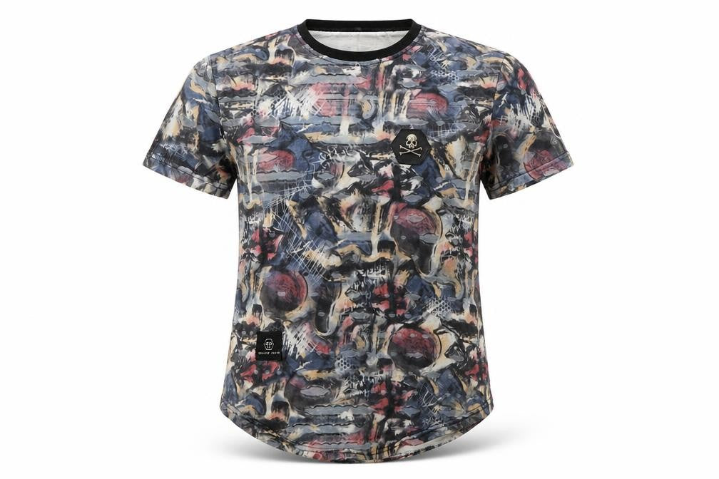 Philipp Womens Plein Multicoloured T-Shirt, Size M