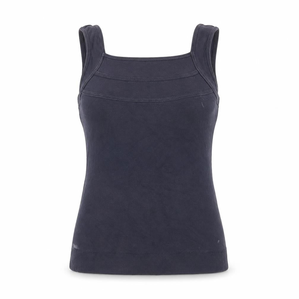 Monsoon Women's Blue Tank Top, Size 10, Solid Camisole