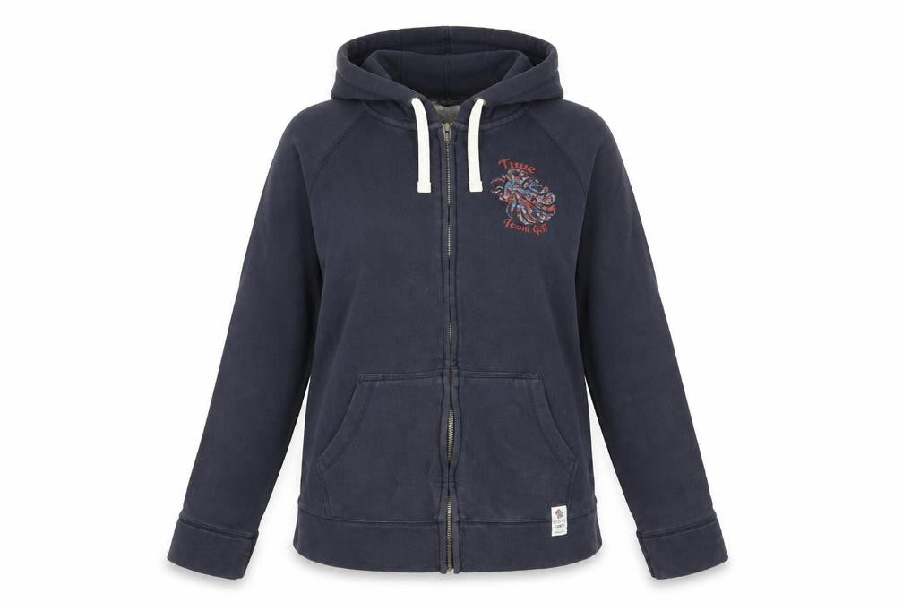 Next Women’s Blue Hooded Jacket Size 10 Casual