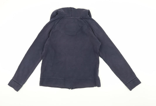 Next Women’s Blue Hooded Jacket Size 10 Casual