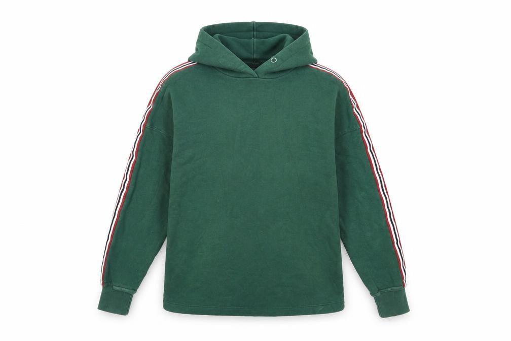 Pull&Bear Mens Green XS Pullover Hoodie